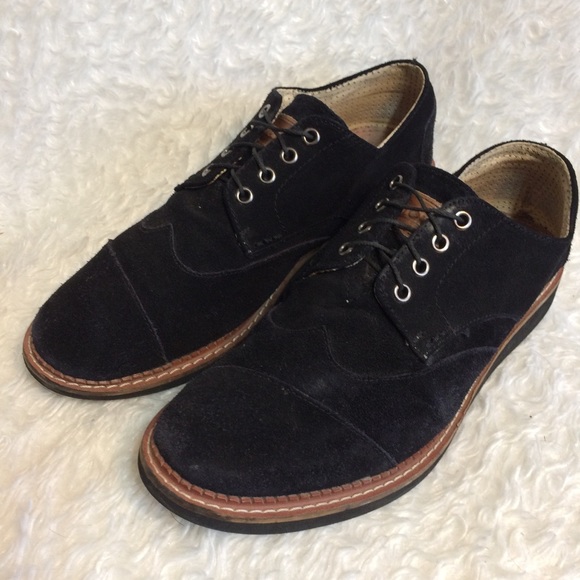 Toms Other - TOMS Clearance Oxfords Suede shoes black 9.5 M